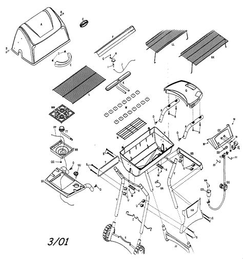 charbroil grill parts lookup